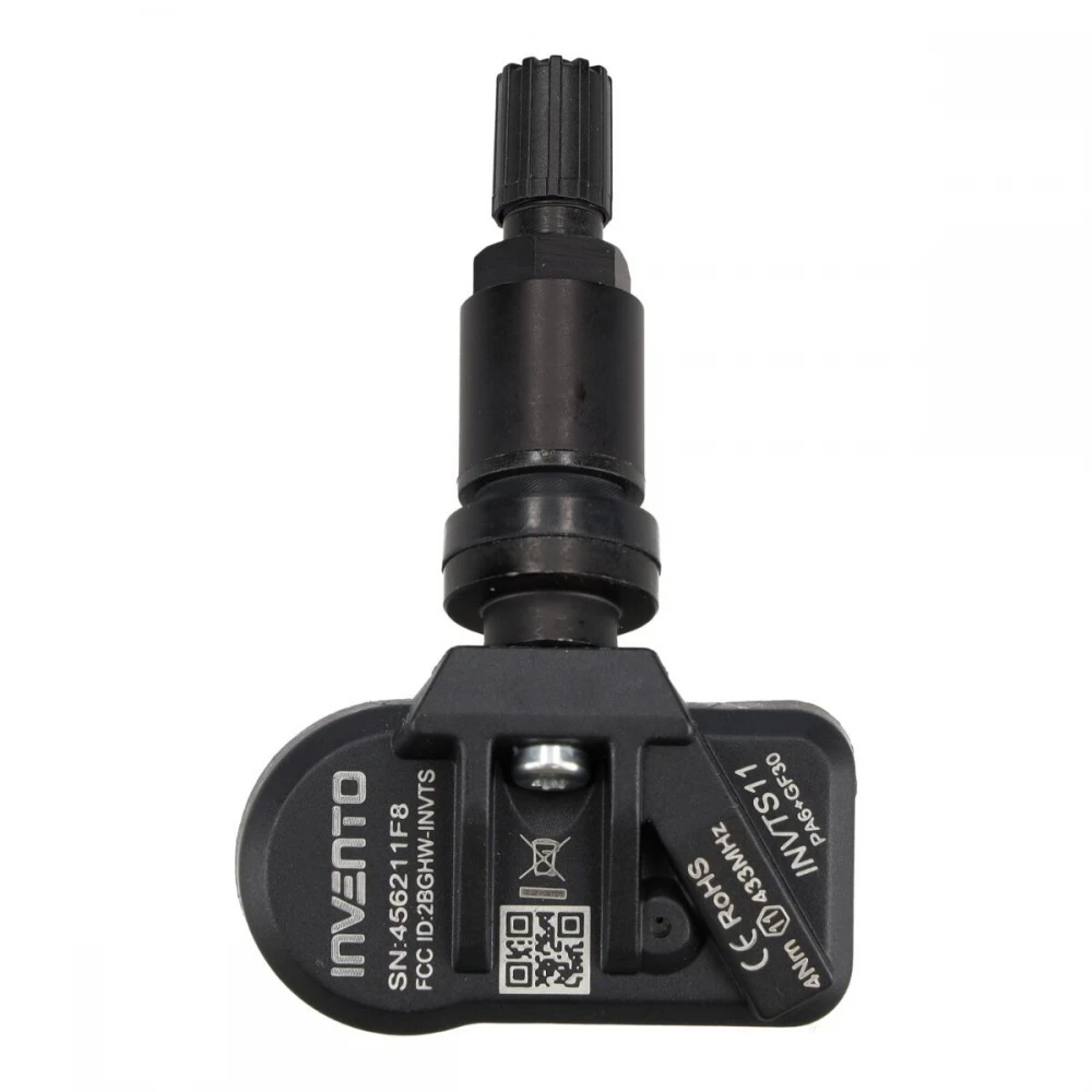 TPMS сензор за налягане в гумите 433/315 MHz, алуминиев вентил - INVTS11