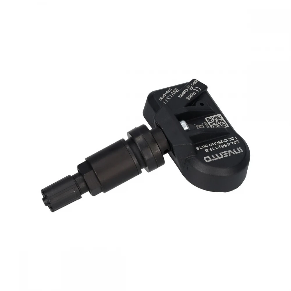 TPMS сензор за налягане в гумите 433/315 MHz, алуминиев вентил - INVTS11