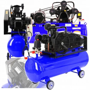 Трифазен маслен компресор за въздух 200 литра 400V - KD4064