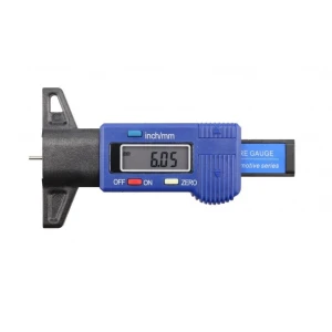Цифров дълбокомер за протектора на гумите, 0 - 28 мм - 519-1830