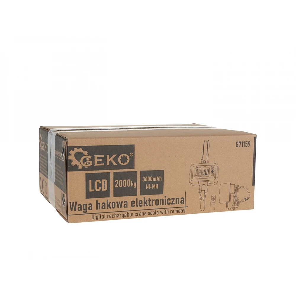 Електронна складова везна с дистанционно управление, 2000 кг. - G71159
