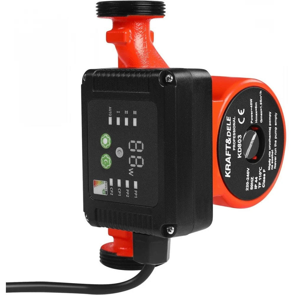 Циркулационна помпа с регулиране на скоростта, 230 V, 6 метра - KD803