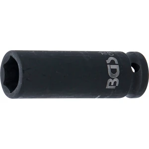 Ударна шестостенна вложка (1/2"), 17 мм за гайковерти - BGS7217