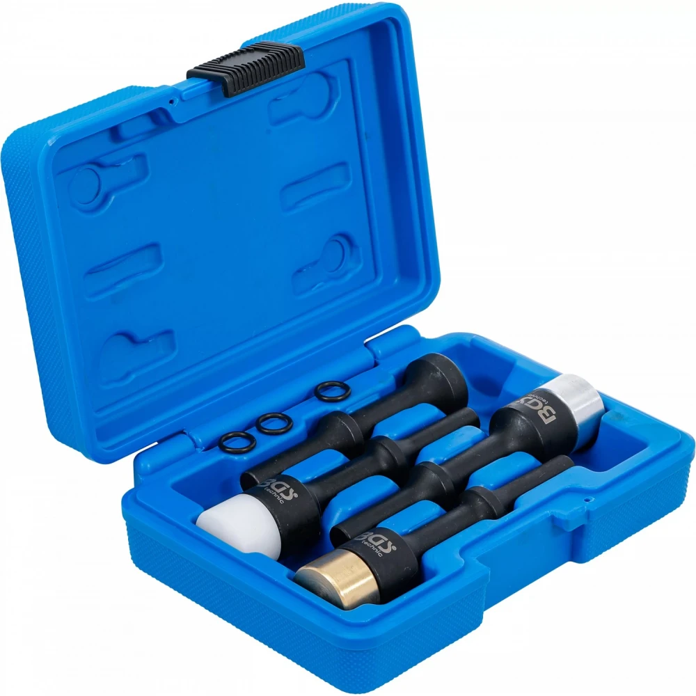 Комплект накрайници за пневматичен чук, 4 части - BGS9002