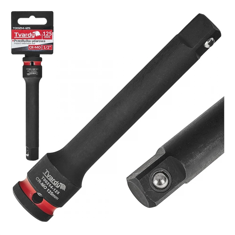 Удължител за ударен гайковерт 1/2", 125 мм, CR-MO - T00214-125