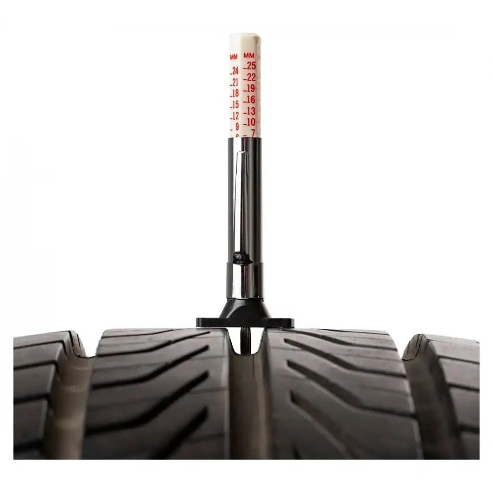 Уред за измерване дълбочина на протектора на гумите 0–25 мм - 519-1656
