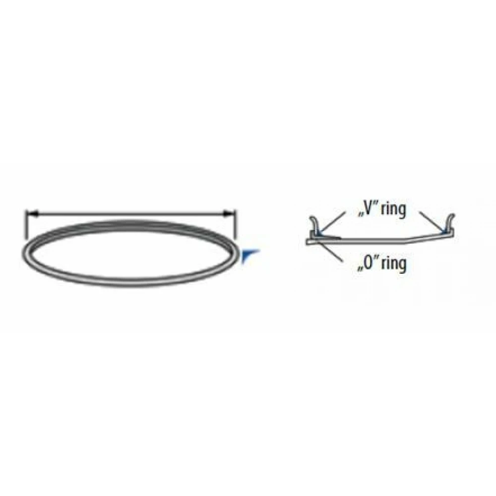 Специализиран V-образен уплътнителен пръстен за гуми и джанти - 563-2222