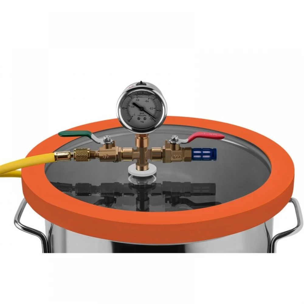 Комплект вакуумна помпа с вакуумна камера 200W - KD11785