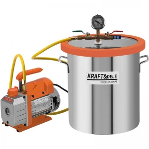 Комплект вакуумна помпа с вакуумна камера 200W - KD11785