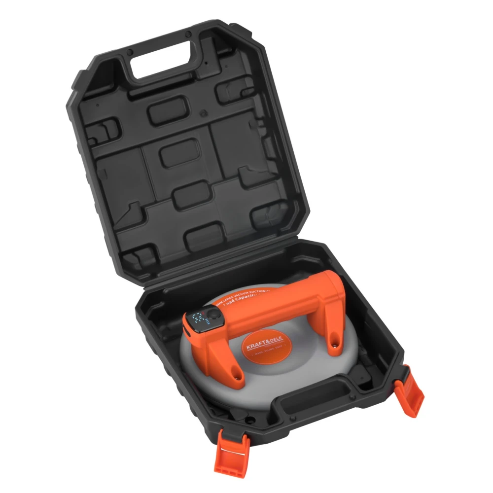 Акумулаторна вендуза 200 мм, 200 кг. с LED дисплей, 2000 mAh - KD11964