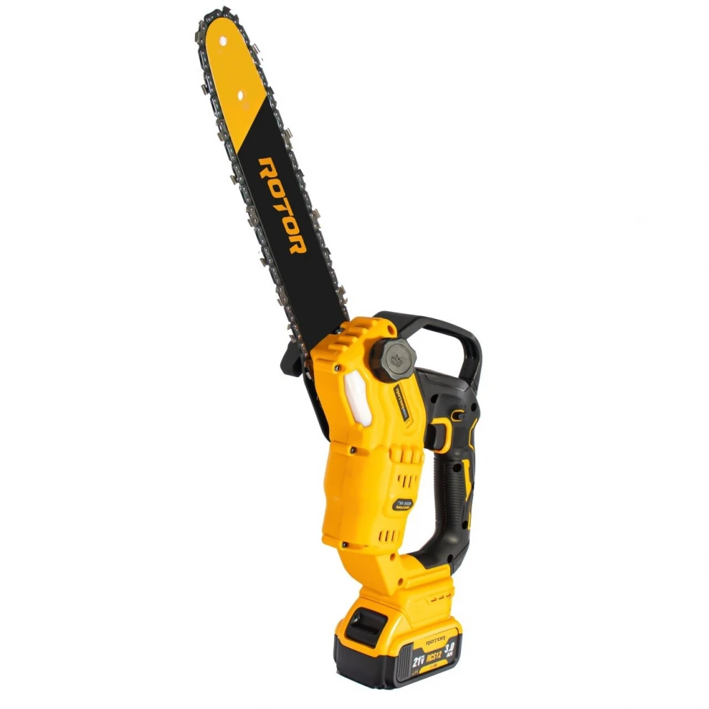 Верижен трион 12″/30см, 4500 об./мин, 21V с две батерии 21V/3Ah двойно зарядно, куфар - RCS12