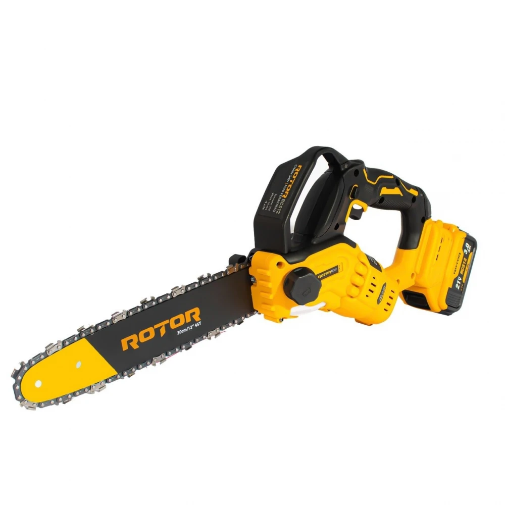 Верижен трион 12″/30см, 4500 об./мин, 21V с две батерии 21V/3Ah двойно зарядно, куфар - RCS12