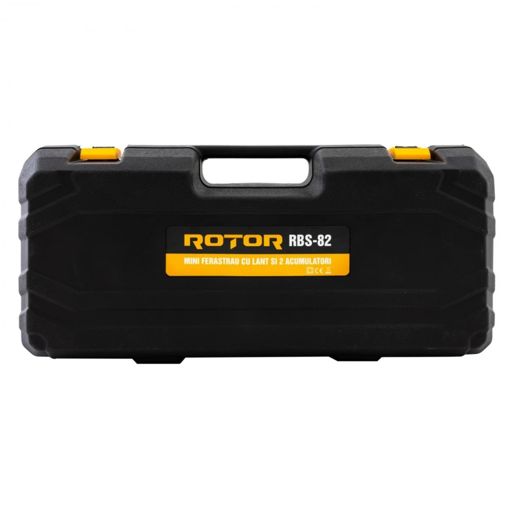 Верижен трион 8″/20см, 4500 об./мин, 20V с две батерия 20V/2Ah, зарядно, куфар - RBS-82