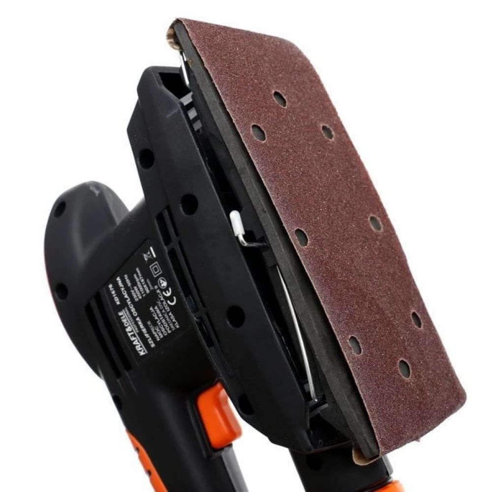 Виброшлайф 450 W, 90x187 мм, 11000 об/мин. с шкурка P80 - KD1676