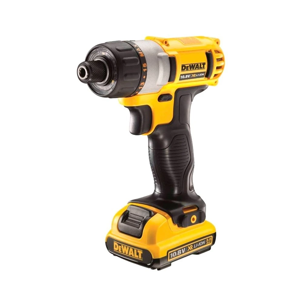 Винтоверт акумулаторен Li-Ion 10.8 V, 2.0 Ah,8 Nm, DeWalt DCF610D2