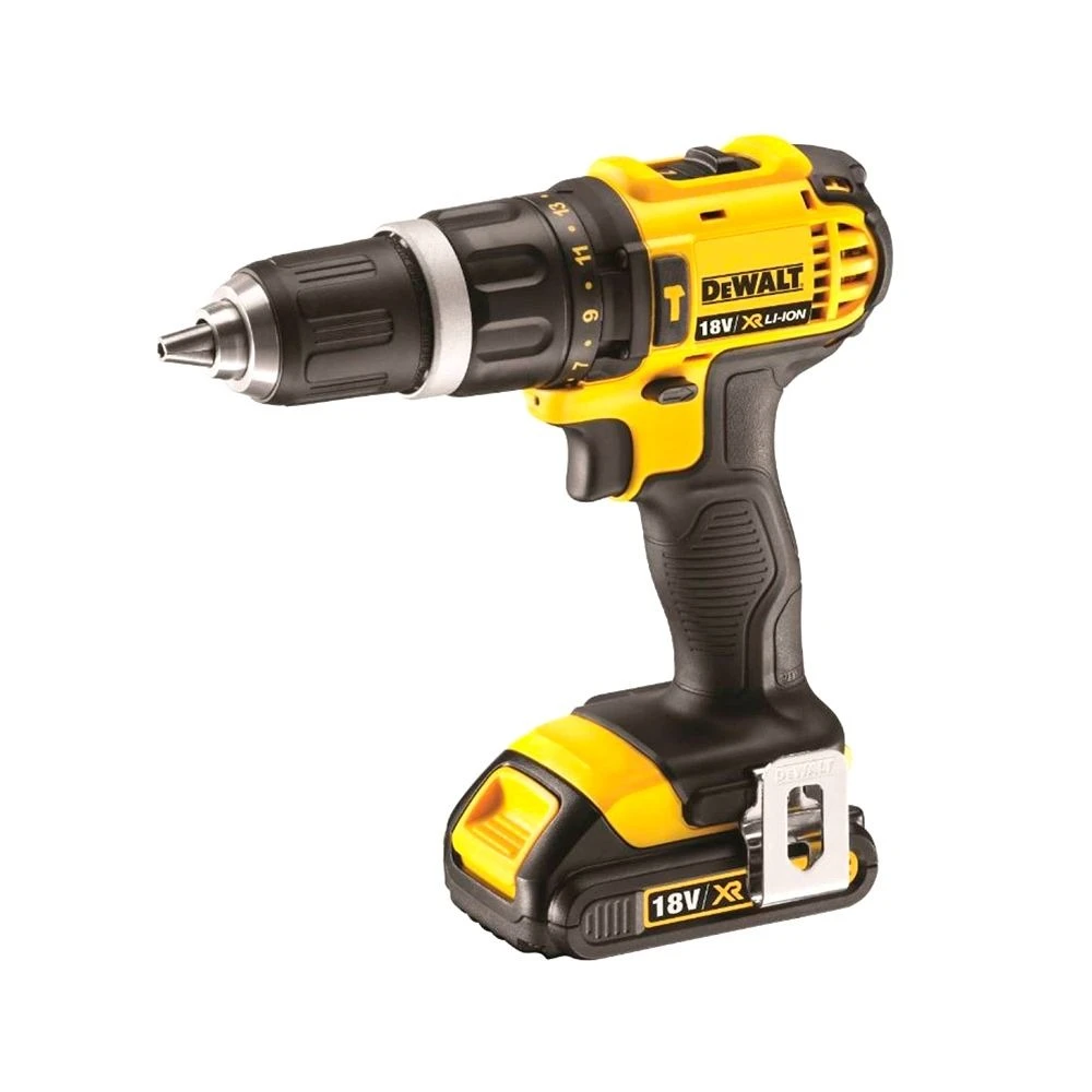 Винтоверт, бормашина ударна, 18V , батерия 1.5АН и зарядно, DeWalt DCD785