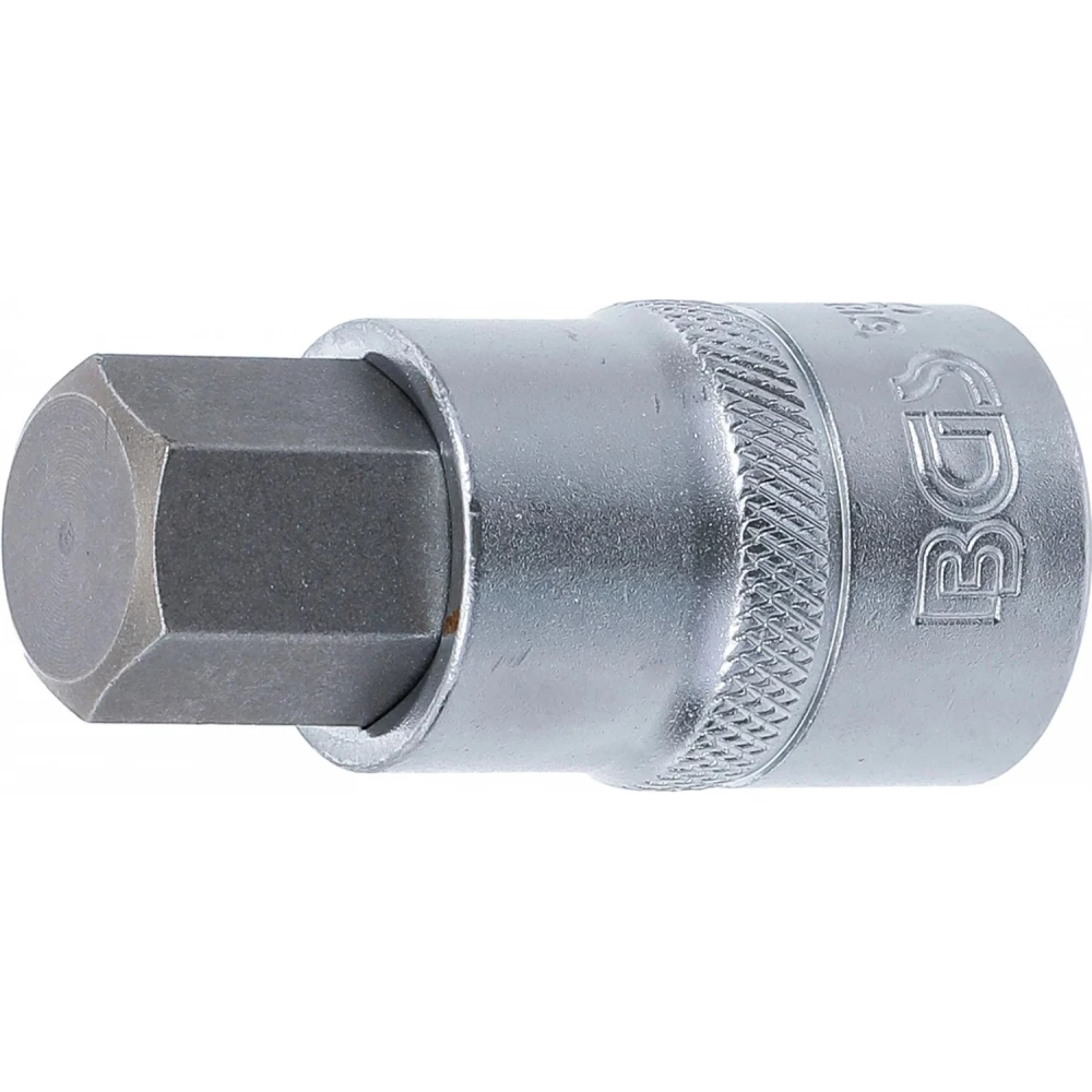 Вложка за битове (1/2"), вътрешен шестостен, 17 мм - BGS5184-H17
