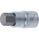 Вложка за битове (1/2"), вътрешен шестостен, 17 мм - BGS5184-H17