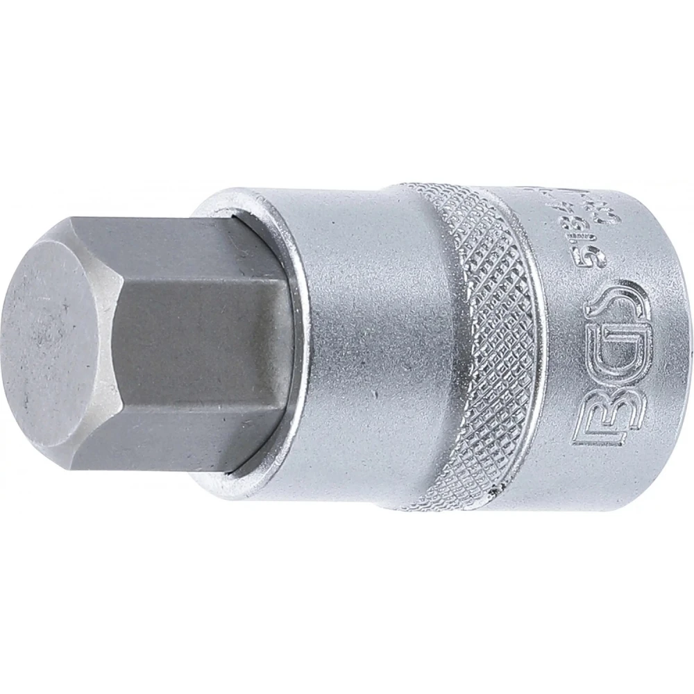 Вложка с вътрешен шестостен, 19 мм, 1/2" - BGS5184-H19