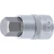 Вложка с вътрешен шестостен, 19 мм, 1/2" - BGS5184-H19