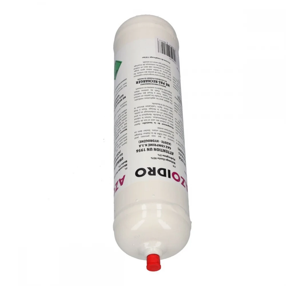 Бутилка Hydrogen (95% азот и 5% водород) за течове, 1 литър - TX13.211