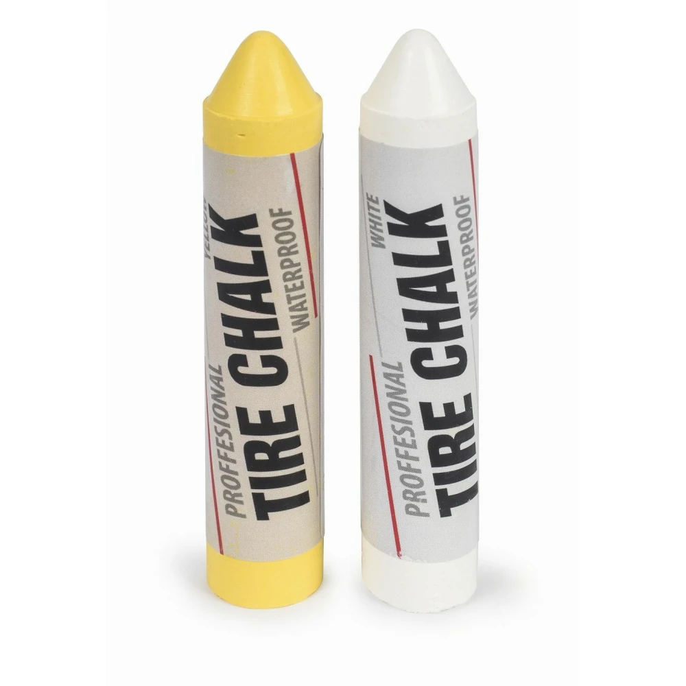 Водоустойчива маркировъчна креда за гуми, 17 мм, жълта - 595-8520