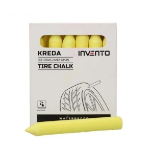 Водоустойчива маркировъчна креда за гуми, жълта, 13 мм - 595-8472