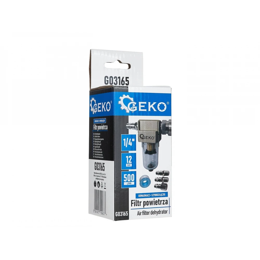 Влагоуловител за компресор 1/4 с бързи връзки - G03165