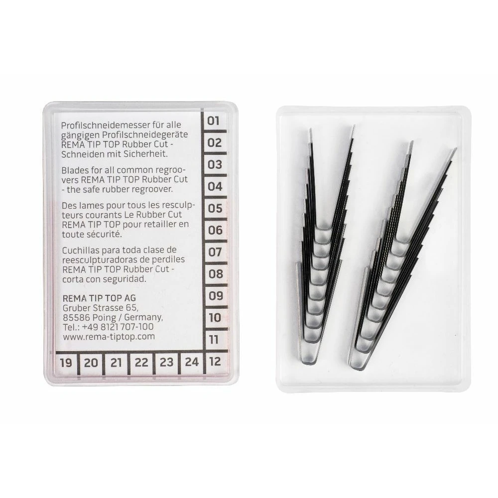 W Fix нож, 3-4 мм, за протектор на гуми, 20 бр. - 564-2858