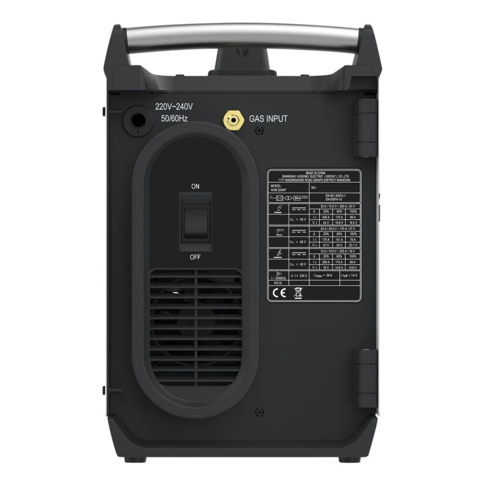 Инверторен заваръчен апарат MIG, TIG, Lift-TIG, MMA, Novi 200A - NVM200HF