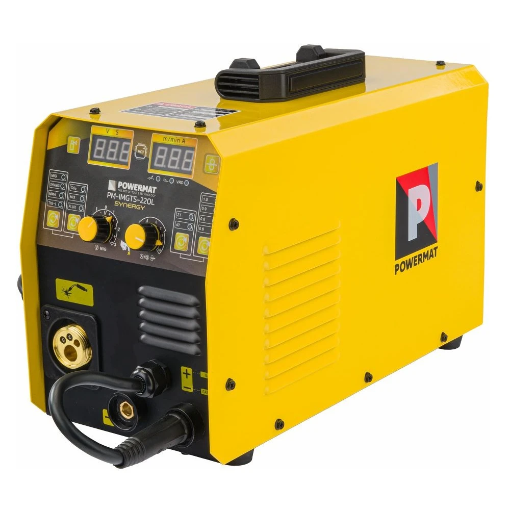 Инверторен заваръчен апарат Migomat MIG MAG MMA TIG 220A - PM-IMGTS-220L