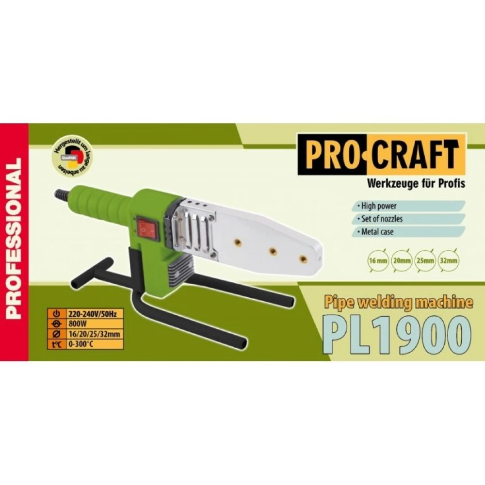 Заваръчен апарат за полипропилен - PL1900