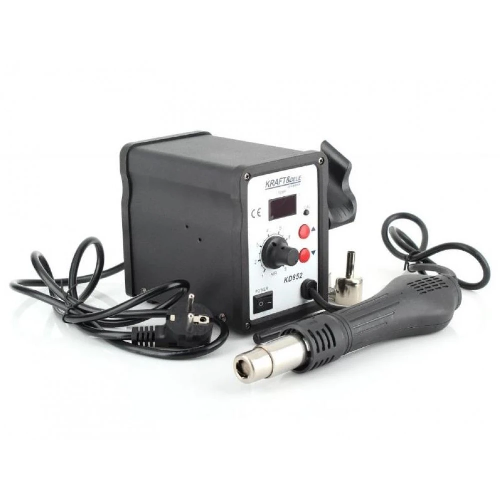 Станция за заваряване/запояване на пластмаса 2в1 с 4 дюзи - Kraft & Dele, KD852