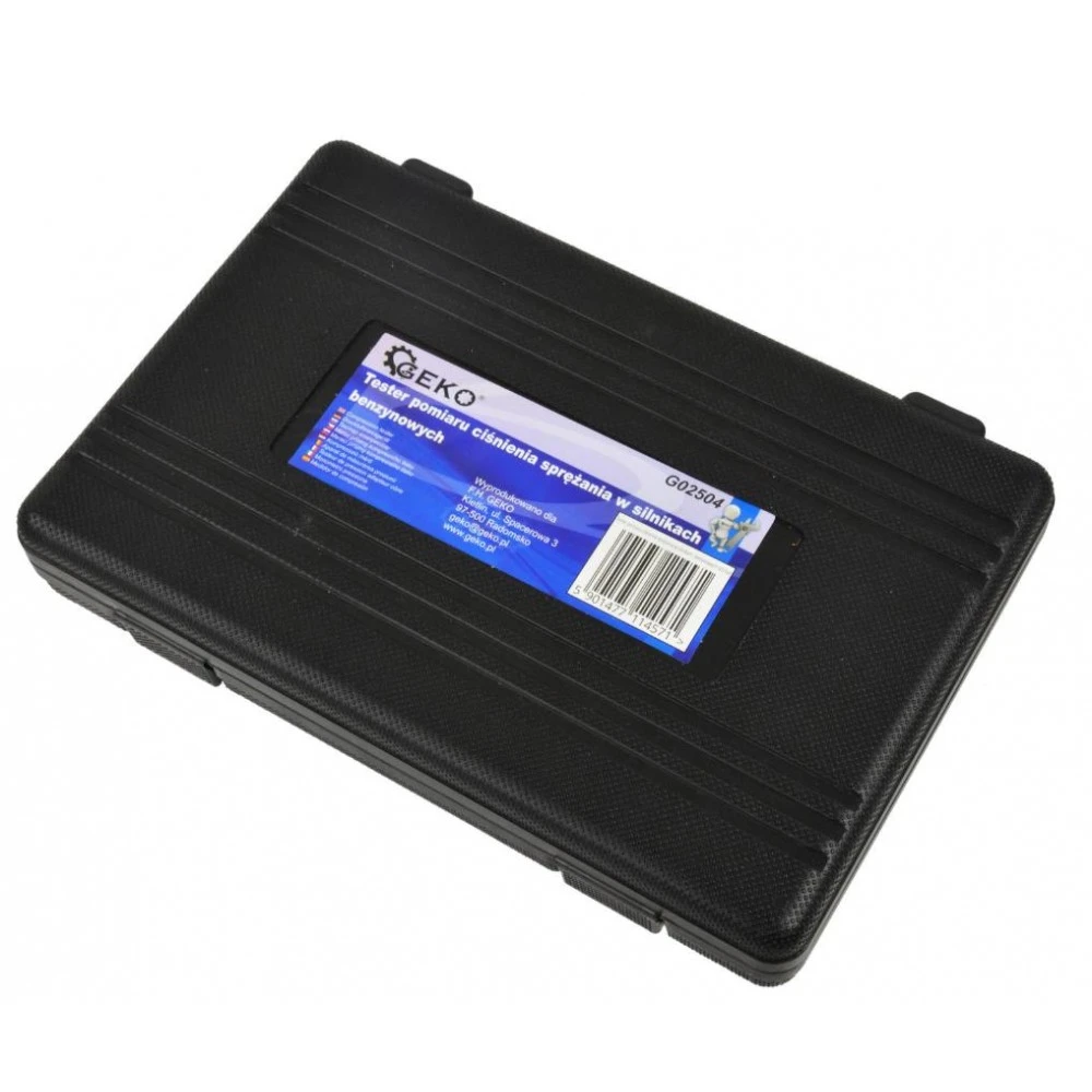 Комплект за тестване на компресията на бензинови двигатели GEKO - 02504 / Компресомер