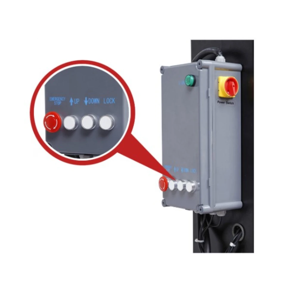 Двуколонен автоматичен подемник 400V, 4 тона L-220