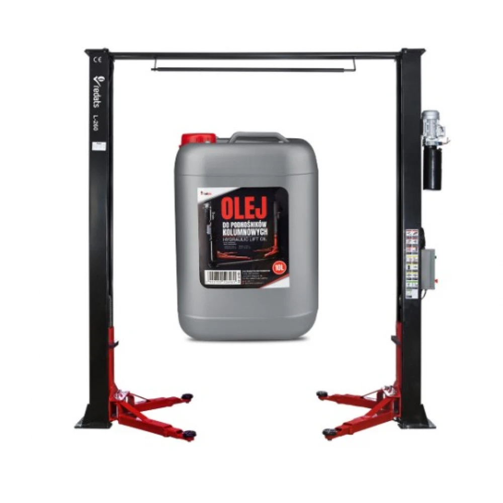 Двуколонен автоматичен подемник с горна греда 400V 4 тона L-260