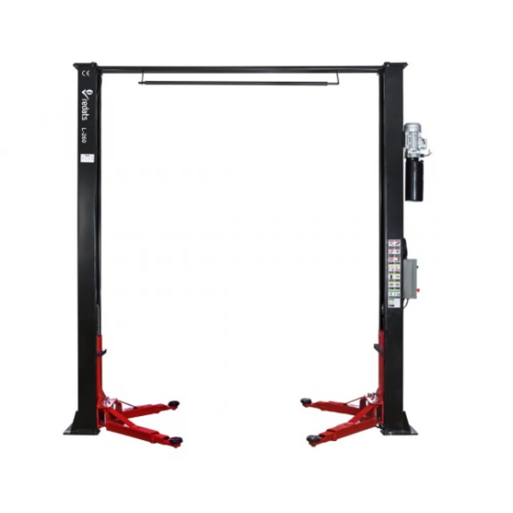 Двуколонен автоматичен подемник с горна греда 400V 4 тона L-260