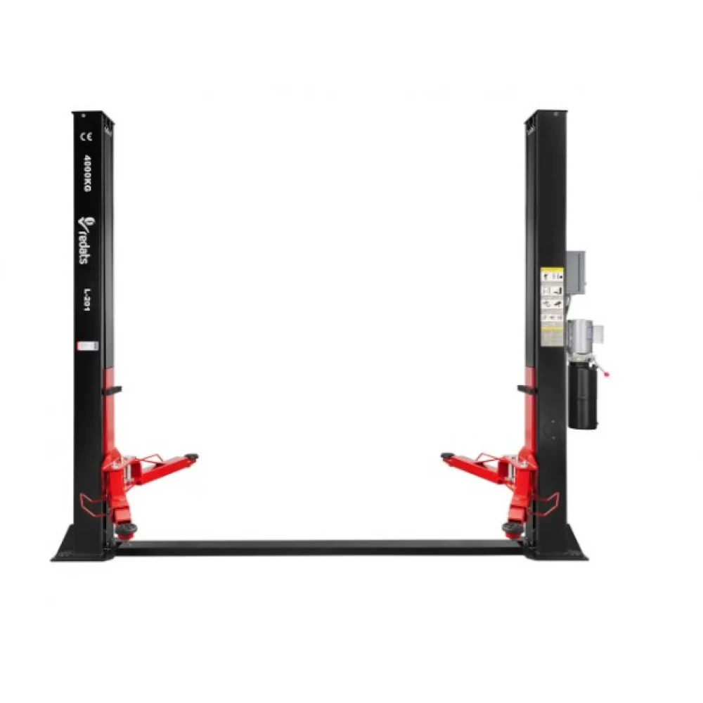 Полуавтоматичен двуколонен подемник 400V, 4 тона L-201