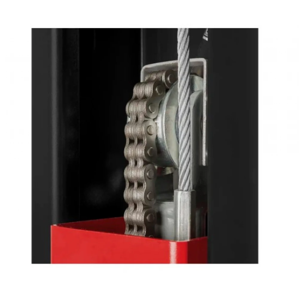 Полуавтоматичен двуколонен подемник 400V, 4 тона L-201