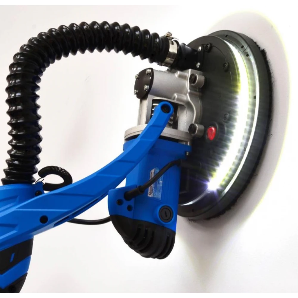 Шлайф машина - жираф за стени и тавани GEKO G80268 - 710 W - 225 мм- LED осветление 