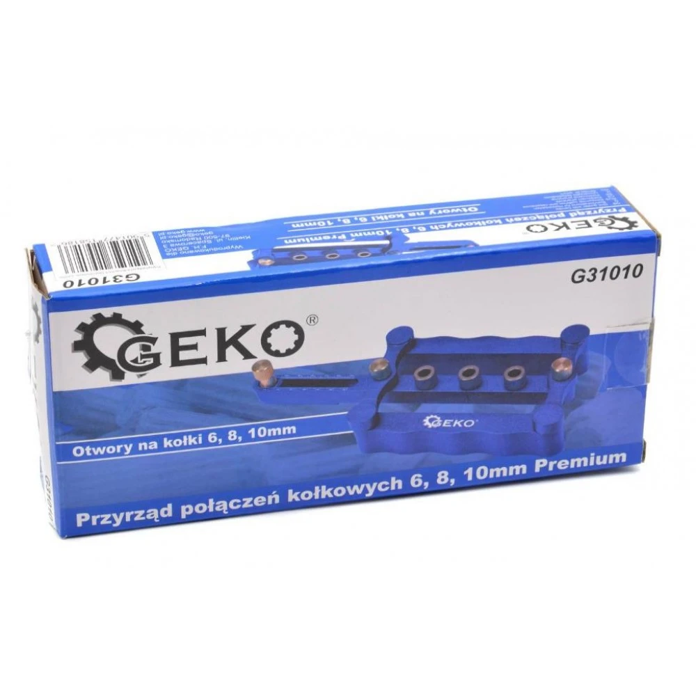 Шаблон за дибли - Geko G31010, 6, 8, 10 мм