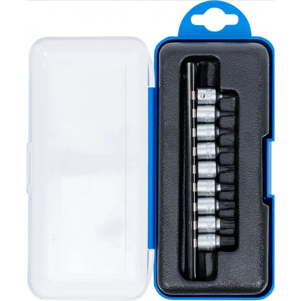 Комплект битове TS-звезди, 9 части, 1/4 BGS Technic