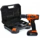 Акумулаторен винтоверт с куфар и аксесоари  KD1572, Li-Ion, 18V ,1300Ah , 30Nm