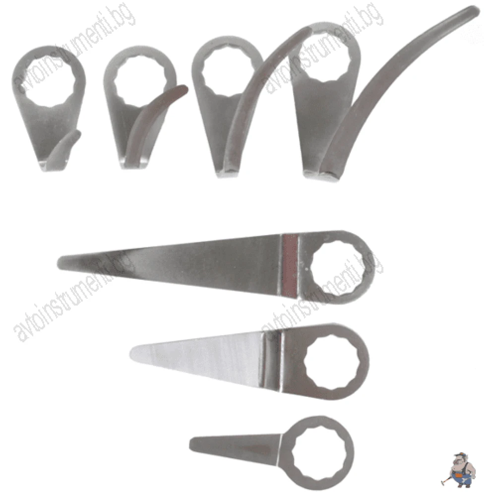 К-кт резервни ножчета за сваляне на автостъкла