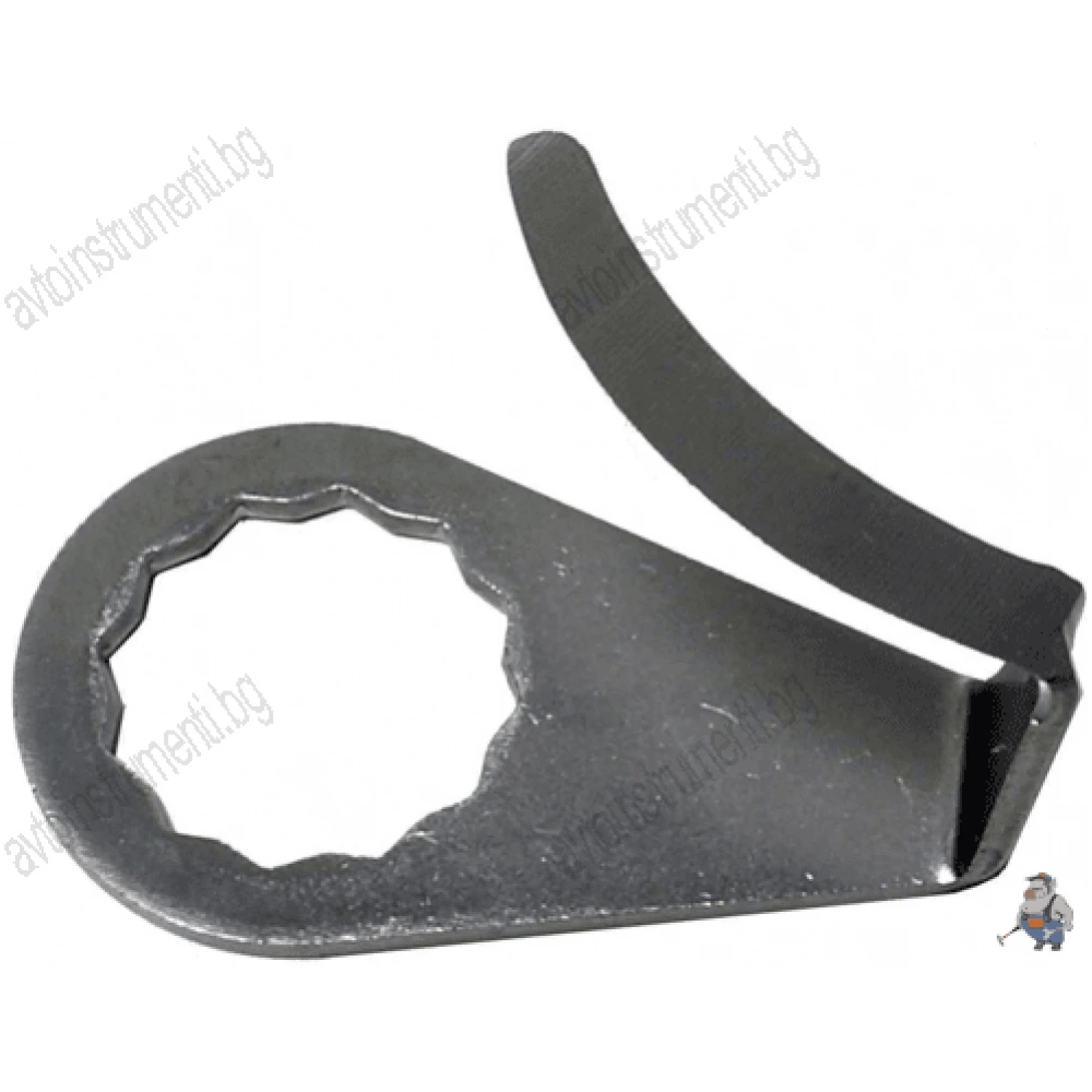 К-кт 2бр. резервни ножчета за сваляне на автостъкла, полу-извити