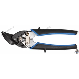 Ножици за рязане на ламарина, леви, 195мм.