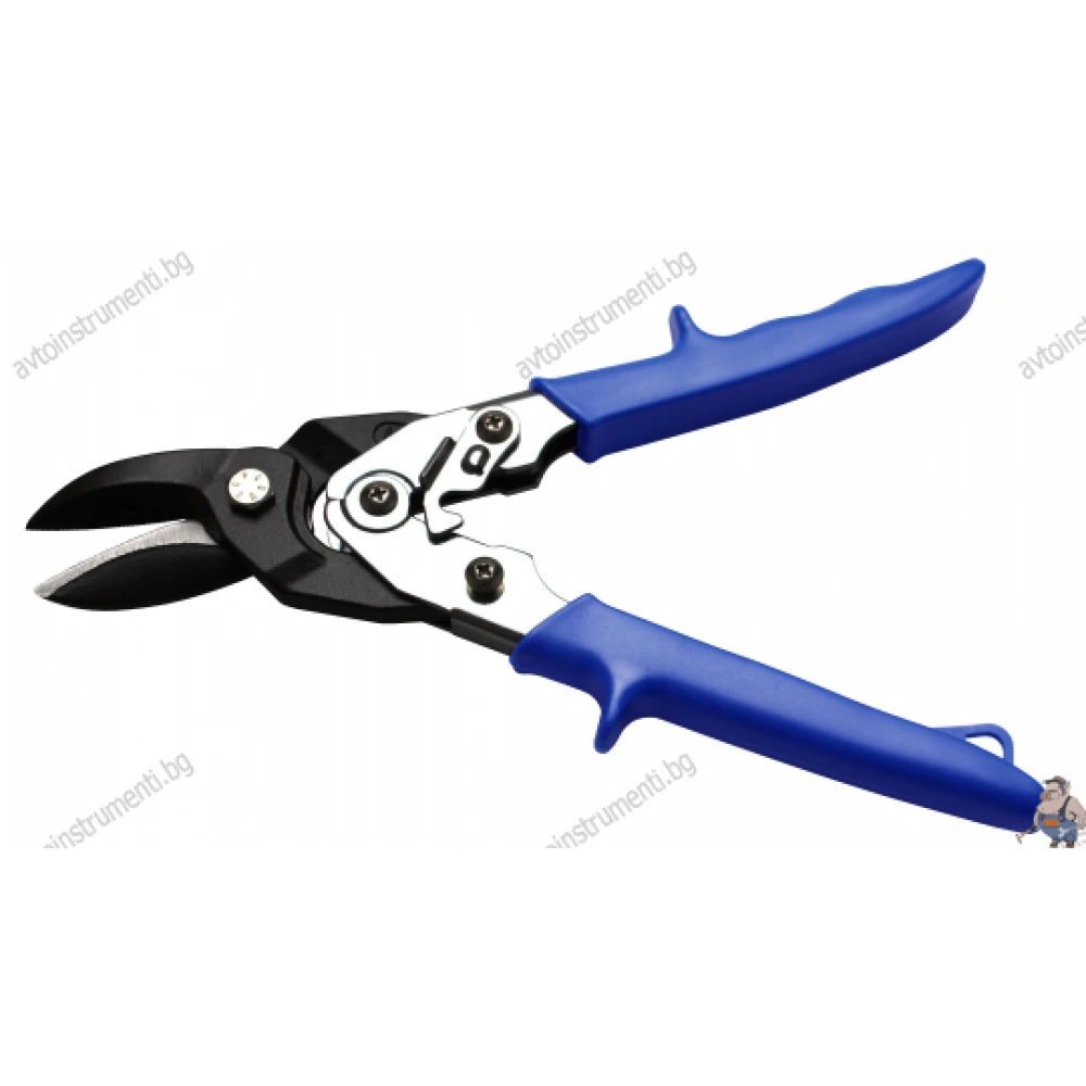 Ножици за рязане на ламарина, дясни/прави, 260мм