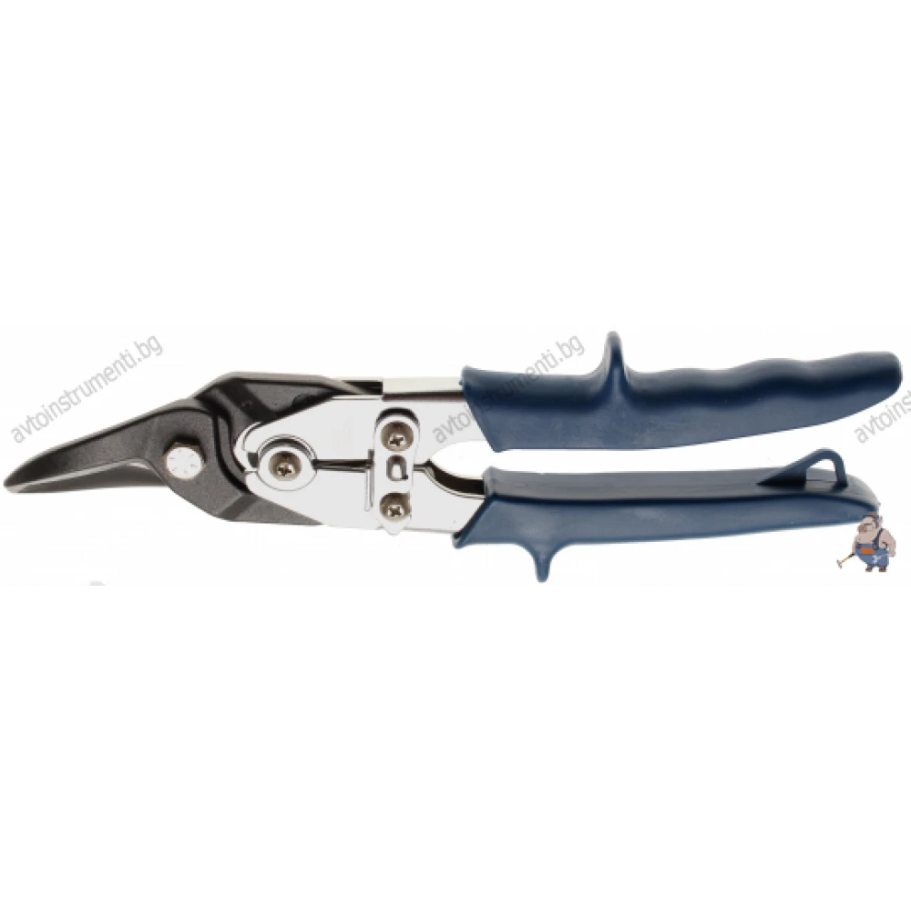 Ножици за рязане на ламарина, леви/прави, 260мм.