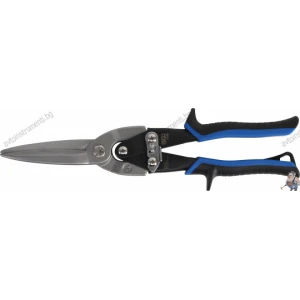 Прави ножици за рязане на метал, удължени челюсти, 290мм.