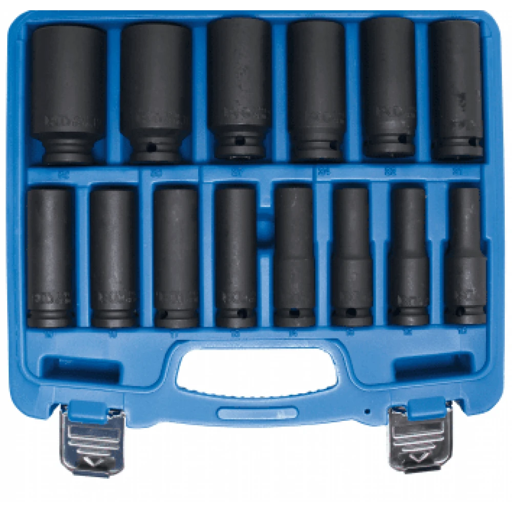 Комплект ударни удължени вложки  1/2, 10-32 мм